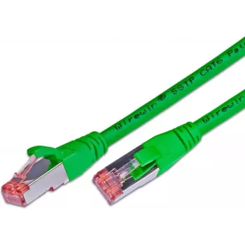 Câble réseau Wirewin PKW-PIMF-KAT6A Cat6a S/FTP, RJ45, 3 m, vert PKW-PIMF-KAT6A 3.0 GN