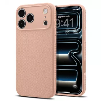 Coque Spigen Liquid Air pour iPhone 17 Pro Max / 18 Pro Max - or rose