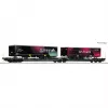 Roco 6600170 wagon plat Sgns DC TX Logistik H0