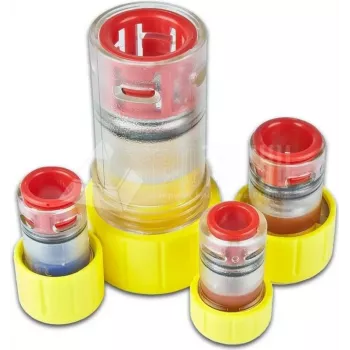 Embout Wirewin Lightwin avec presse-étoupe, joint Gas-Stop Single-Pull, 10 mm, 3-6 mm FTTx (DC 10MM OUT 3-6MM)