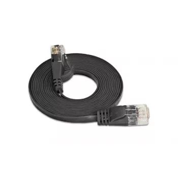 Câble patch Ethernet Slim Cat.6 Wirewin U/UTP 20 m noir PKW-SLIM-KAT6 20.0 SW