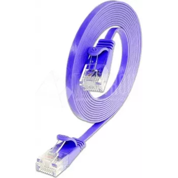 Câble patch SLIM UTP Cat6 Wirewin 7,5 m violet (PKW-SLIM-KAT6 7.5 VT)