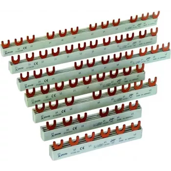 Barre omnibus à broches Eaton Euro-Vario 63A monophasé 6 modules 215638