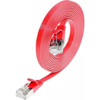 Câble patch SLIM Wirewin STP rouge 25 m Cat6 S/UTP (PKW-STP-SLIM-KAT6 25.0 RT)