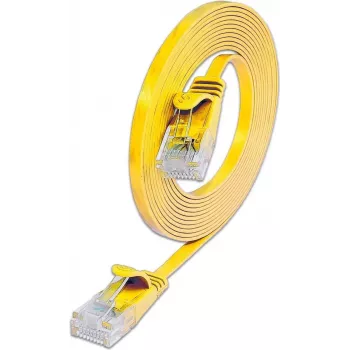 Câble patch SLIM Wirewin Cat.6 U/UTP 1,5 m jaune PKW-SLIM-KAT6 1.5 GE