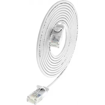 Câble patch Wirewin Triotronik PKW-LIGHT-K6 0.5 WS Cat6 UTP, 0,5 m, blanc