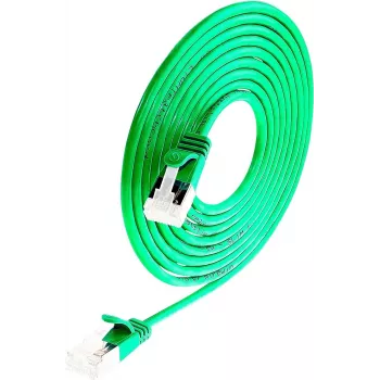 Câble de raccordement Wirewin Cat 6a U/FTP Slim, 1 m, vert PKW-LIGHT-STP-K6A 1.0 GN