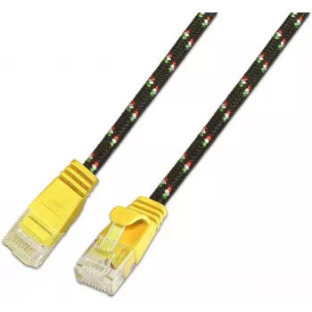 Câble de raccordement Wirewin Triotronik Cat6 U/UTP, RJ45 mâle vers mâle, 3 m, jaune PKW-TOUGH-K6 3.0 GE