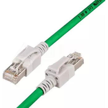 Câble patch Wirewin PKL-PIMF-KAT6A 1.0 GN Cat6a S/FTP, 1 m, vert