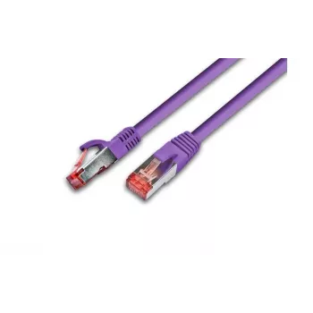 Câble patch réseau Wirewin PKW-PIMF-KAT6A 7.5 VI Cat6a S/FTP, 7,5 m, violet