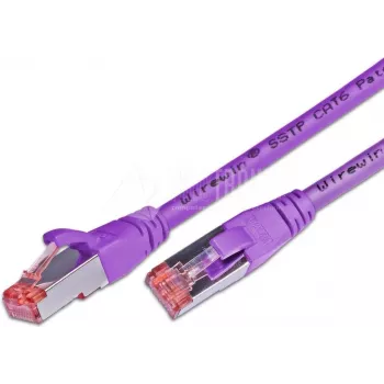 Câble réseau S/FTP CAT6 Wirewin, 0,25 m, violet (PKW-PIMF-KAT6 0.25 VT)
