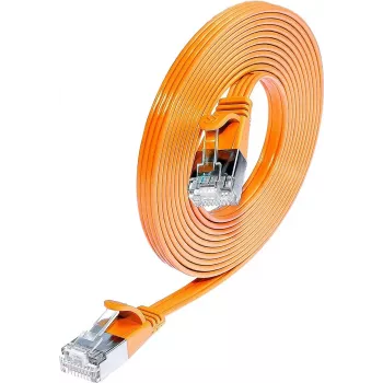 Câble patch SLIM Cat.6 Wirewin SLIM S6 20 OR, STP (PIMF), 20 m, orange PKW-STP-SLIM-KAT6 20.0 OR
