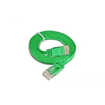 Câble patch Ethernet slim Cat.6 U/UTP Wirewin, 15 m, vert PKW-SLIM-KAT6 15.0 GN