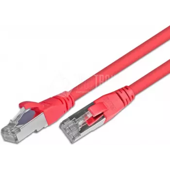 Câble réseau Wirewin Cat.5e F/UTP 2 m RJ45 rouge PKW-STP-K5E 2.0 RT