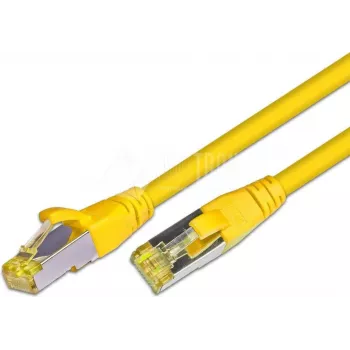 Câble patch HQ Wirewin KAT6A S/FTP LSOH jaune 2 m RJ45 (PKW-PIMF-KAT6A 2.0 GE)