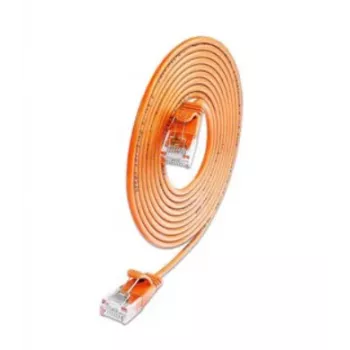 Câble patch Light Wirewin SLIM KAT6A 10 Gigabit rond, U/UTP, Ø 3,6 mm, orange (SLIM-L-UU-K6A 1.5 OR)