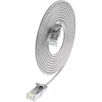 Câble Slim-Light Wirewin SLIM UL6 5 GR Cat.6, U/UTP, 5,0 m, gris (PKW-LIGHT-K6 5.0)