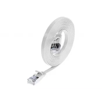 Câble de brassage SLIM Cat.6 Wirewin SLIM S6 25 WS, STP(PIMF), 25 m, blanc (PKW-STP-SLIM-KAT6 25.0 WS)
