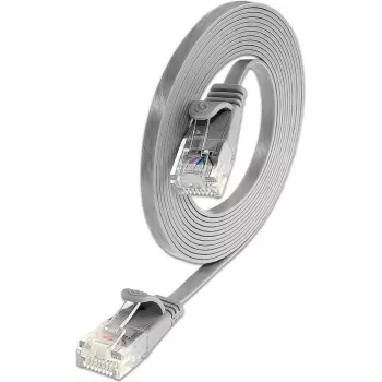 Câble patch Slim Cat.6 U/UTP Wirewin SLIM U6 1 GR, 1,0 m, gris PKW-SLIM-KAT6 1.0