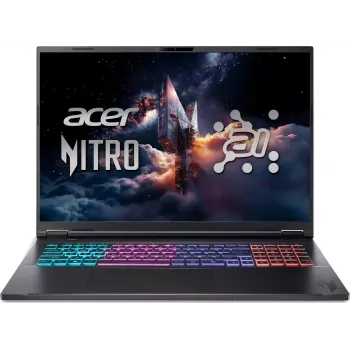 Ordinateur portable gaming Acer Nitro 18 AI AN18-61-R5QB, 18 pouces WQXGA 165 Hz, Ryzen AI 9-365, 32 Go RAM, 1 To SSD, GeForce RTX 5070 Ti, Linux