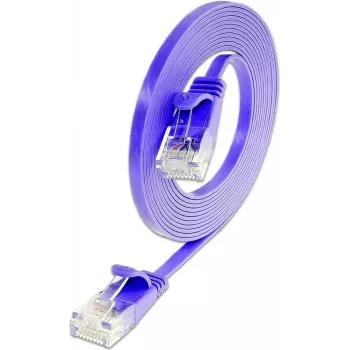 Câble patch Cat 6 U/UTP Wirewin Triotronik, 5 m, RJ45, violet PKW-SLIM-KAT6 5.0 VT