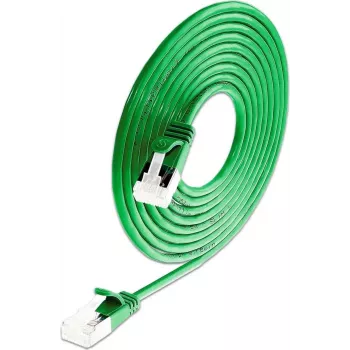 Câble patch Ethernet slim Cat6a U/FTP Wirewin, 10 Gbit/s, vert, 0,15 m PKW-LIGHT-STP-K6A 0.15 GN