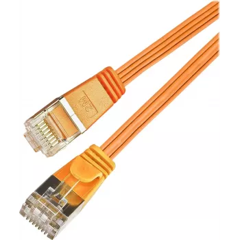 Câble patch slim Cat.6 SLIM S6 7.5 OR Wirewin, STP (PIMF), 7,5 m, orange (PKW-STP-SLIM-KAT6 7.5 OR)