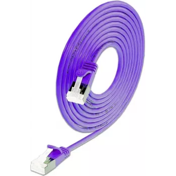 Câble patch slim Cat.6A 10 Gigabit U/FTP Wirewin, 0,25 m, violet PKW-LIGHT-STP-K6A 0.25 VT