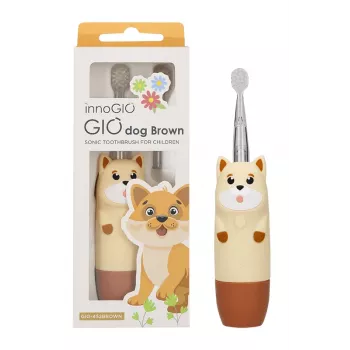 InnoGIO GIOdog 2+ GIO-452BROWN sonic toothbrush, brown