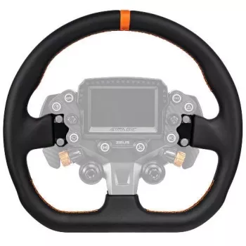 Volant Simagic ZS-320CD en cuir, 320 mm, sans moyeu