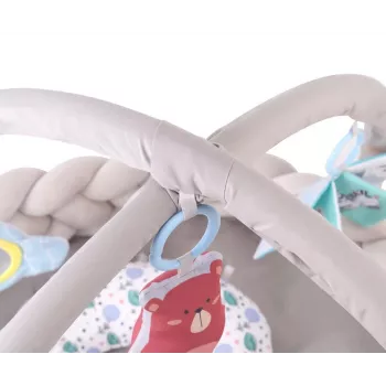 Tapis d'éveil sensoriel tressé MILLY MALLY