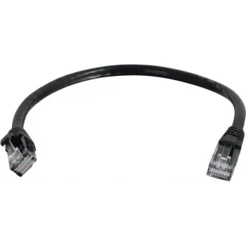 C2G 0.3m Cat6 Snagless UTP Patch Cable, Black 83404