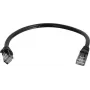 C2G 0,3m Cat6 Snagless UTP câble patch, noir 83404