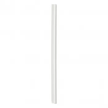 Durable 293002 Barres de serrage A4, 3 mm, blanc, pack de 50
