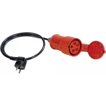 BENNING 16 A CEE Coupler to Schuko Plug Adapter Cable for VDE 0701/0702 Testing (044122)