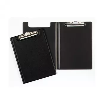 Porte-blocs DURABLE A5 noir avec pince à ressort 2359-01