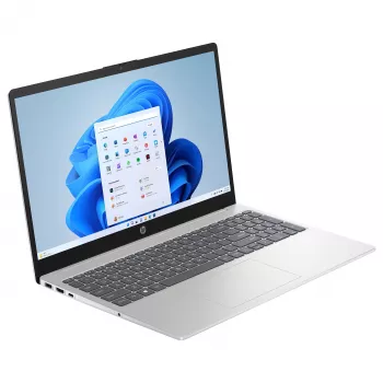 HP 15-fd0519ng Ordinateur portable 15,6 pouces Full HD, Intel N150, 4 Go de RAM, 128 Go UFS, Windows 11 Home, Jet Black D46JREA#ABD