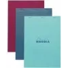 Bloc-notes Rhodia n° 18 A4 petits carreaux, couleurs assorties, lot de 5 18100C