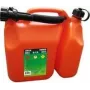 Bidon combiné carburant et huile EDA 6 L + 2,5 L à double compartiment rouge/noir 010169 O SX6