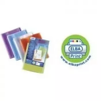 Classeur de présentation ELBA POLYVISION A4, 20 pochettes transparentes, PP 0,7 mm 054034-17