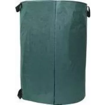 Sac à déchets de jardin EDA 141 L vert foncé imperméable polyester avec 3 poignées 010530 V.CA CX1