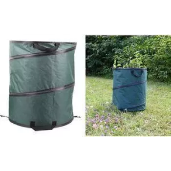 Sac à déchets de jardin EDA Gartensack POP UP 117L vert foncé 010531 V.CA