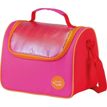 Sac à lunch Maped PICNIK ORIGINS, rose, 100 % polyester, doublure PEVA, bandoulière, 1 pièce 872107