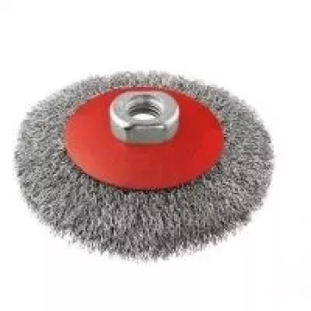Brosse métallique conique Bosch 2608622101 115 mm acier noué M14