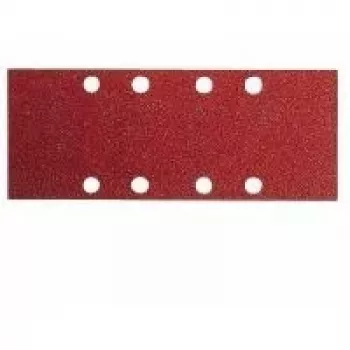 Papier abrasif Bosch Expert for Wood pour ponceuse vibrante grain 80 133 x 80 mm fixation velcro pack de 10 2608605280