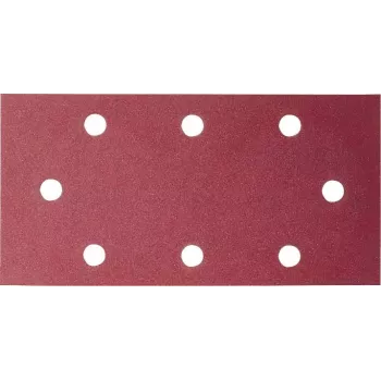 Pack de 10 feuilles abrasives auto-agrippantes Bosch 2609256A90 185 mm x 93 mm, grain 120, perforées