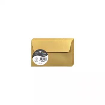 Enveloppe Pollen by Clairefontaine 90x140 mm, or, 120 g/m², pH neutre, sans acide - 1 pièce 50081C