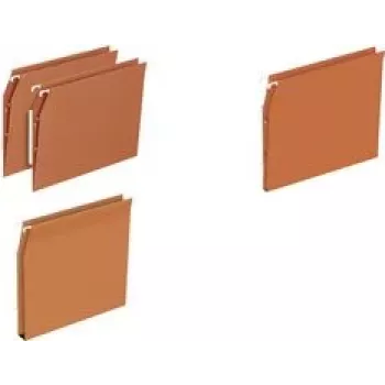 Dossier suspendu ELBA DEFI FLEX, orange, carton kraft 230 g/m², entraxes de suspension 330 mm, barrette métallique, A4 400126817