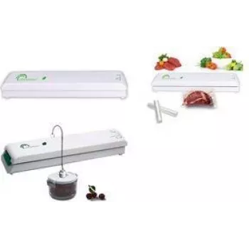 Machine sous vide 2 en 1 Little Balance LB 8315 Happy Saver Eco, blanche