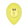 PAPSTAR ballon en latex Sunny jaune, 250 mm de diamètre, 800 mm de circonférence, 1 pièce 19463